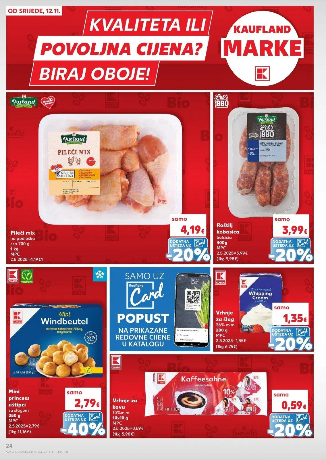 Katalog Kaufland katalog do 18.11.2025 od 12. studenoga do 18. studenoga 2025. - Pregled Stranica 24