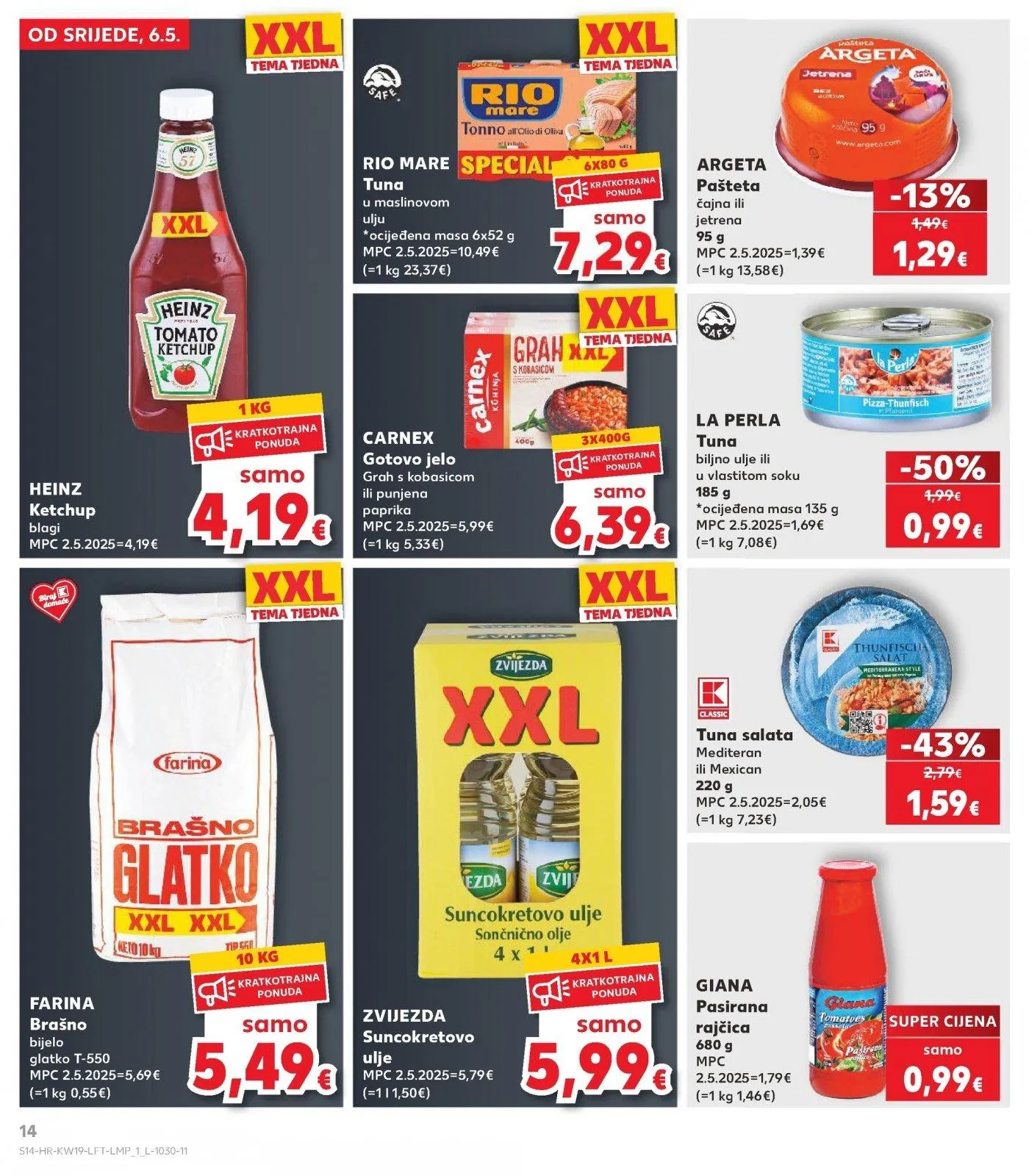 Katalog Kaufland katalog do 12.05.2026 od 8. svibnja do 12. svibnja 2026. - Pregled Stranica 14