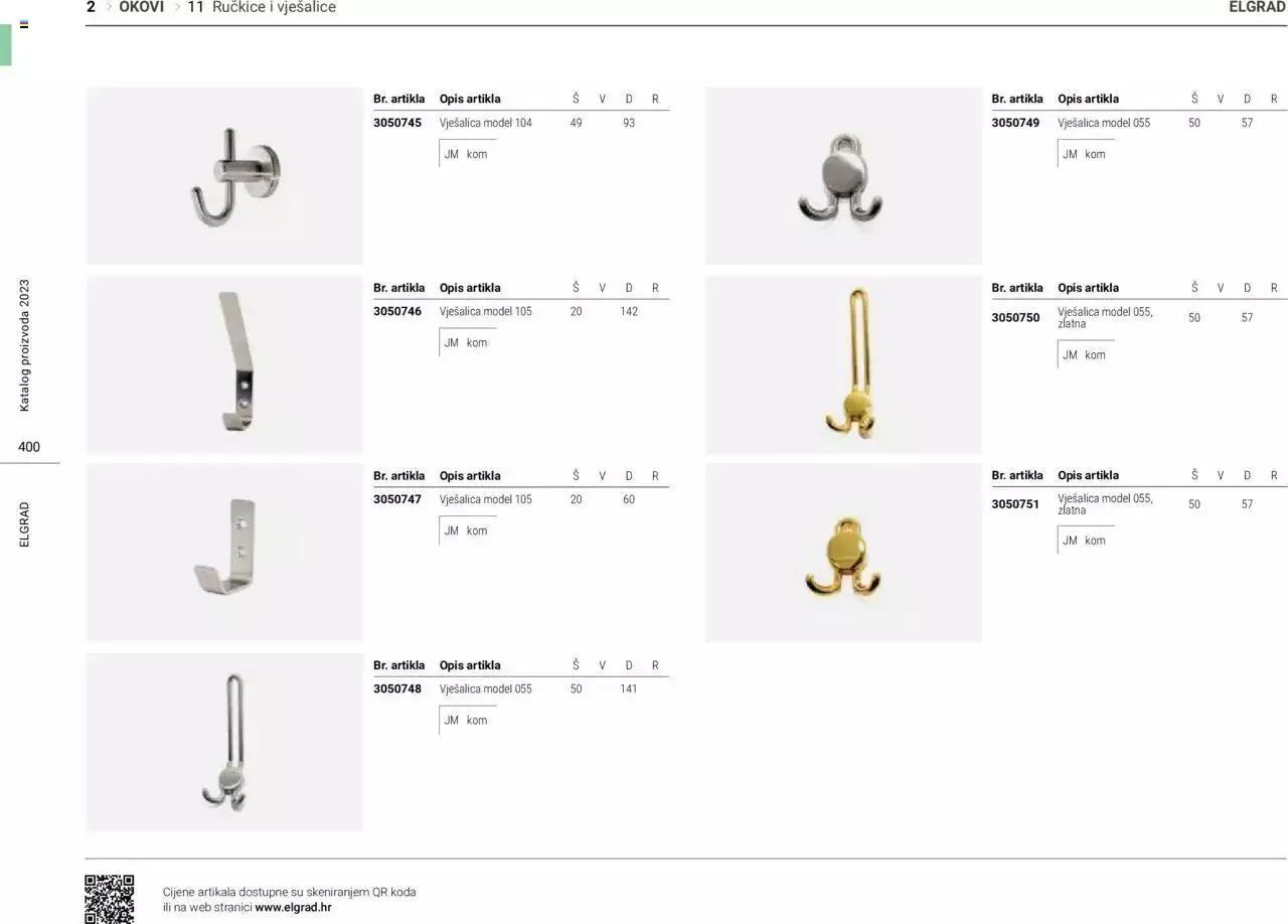 Katalog Katalog Elgrad od 1. siječnja do 31. prosinca 2023. - Pregled Stranica 401