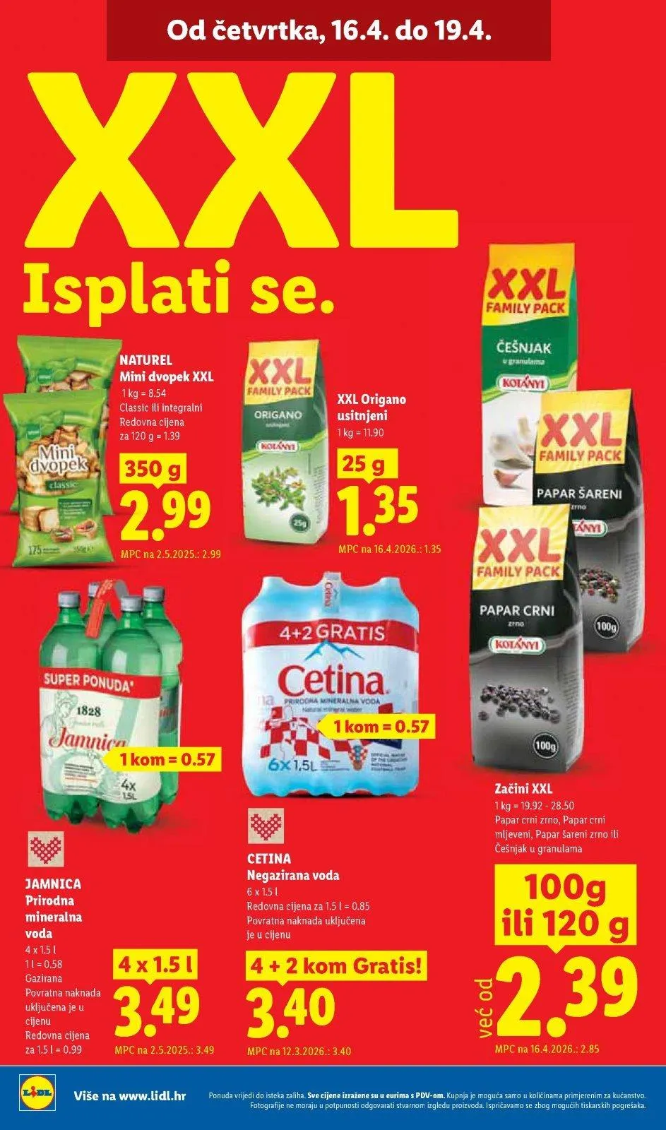 Katalog Lidl katalog do 19.04.2026 od 9. travnja do 19. travnja 2026. - Pregled Stranica 64