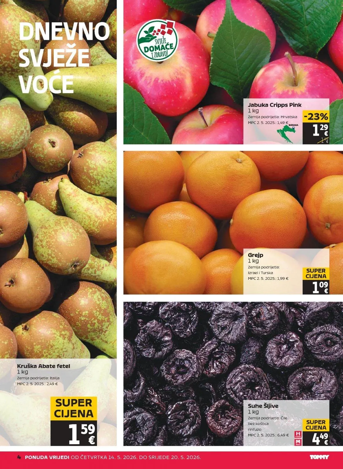 Katalog Tommy katalog do 20.05.2026 od 14. svibnja do 20. svibnja 2026. - Pregled Stranica 4