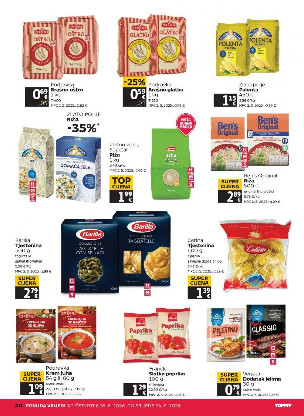 Katalog Tommy katalog do 24.06.2026 od 18. lipnja do 24. lipnja 2026. - Pregled Stranica 20