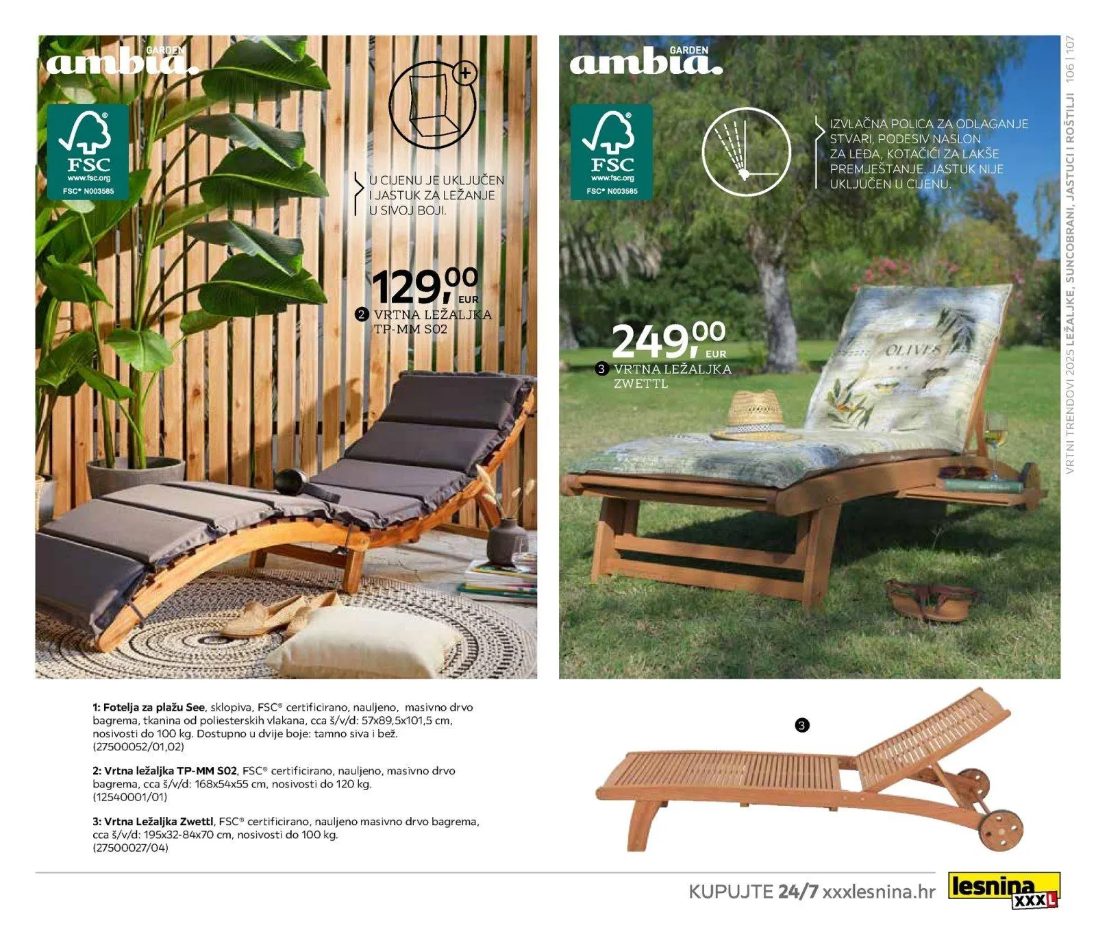 Katalog Lesnina katalog do 31.10.2025 od 28. listopada do 31. listopada 2025. - Pregled Stranica 107