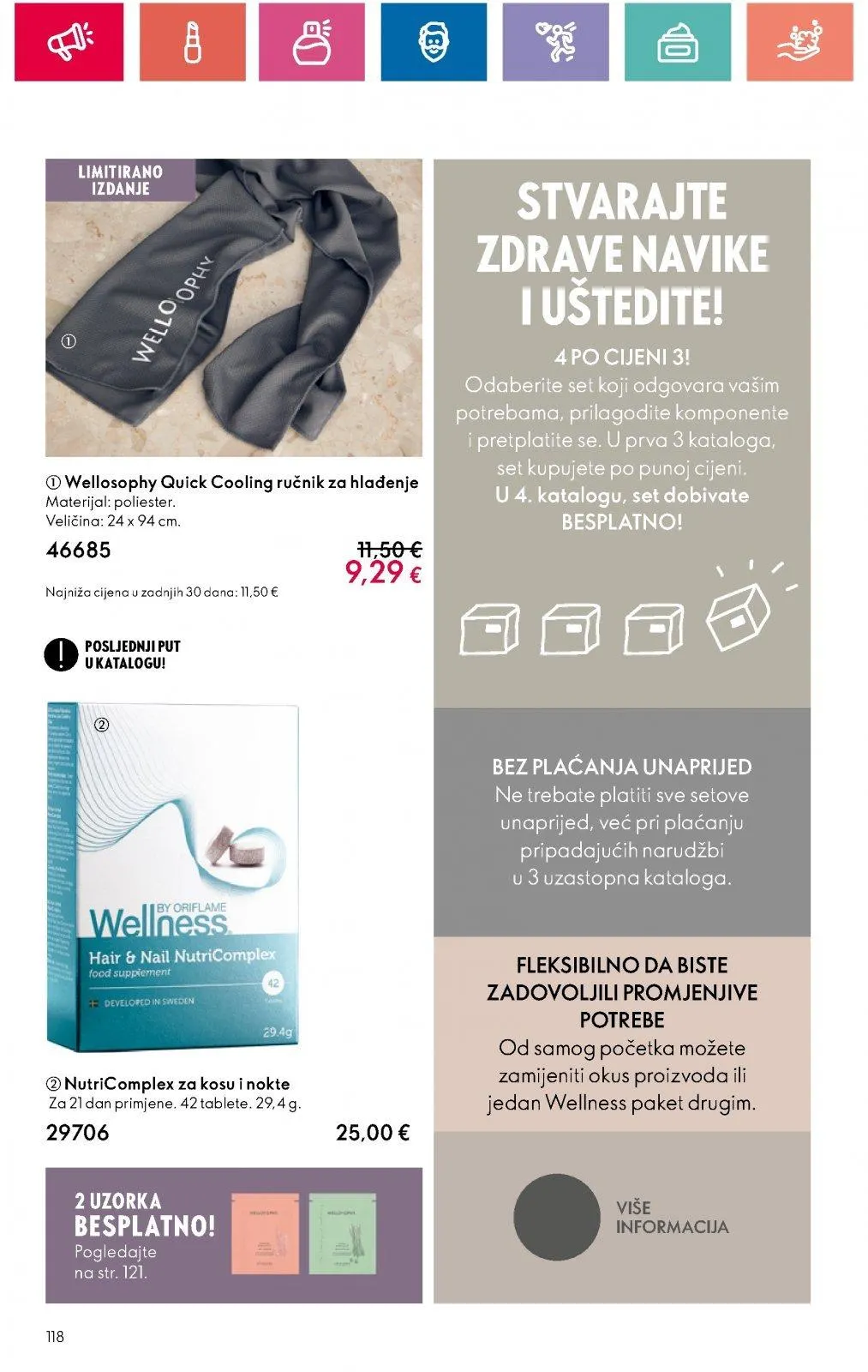 Katalog Oriflame katalog do 11.09.2024 od 29. kolovoza do 11. rujna 2024. - Pregled Stranica 118