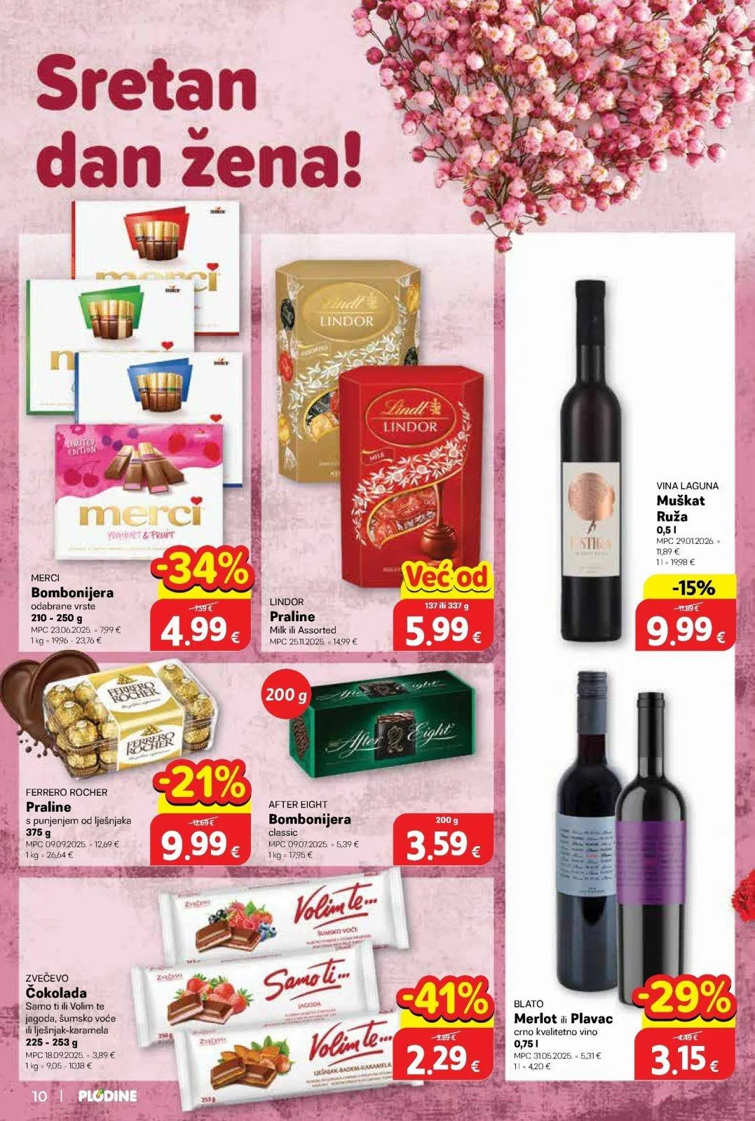 Katalog Plodine katalog do 10.03.2026 od 5. ožujka do 10. ožujka 2026. - Pregled Stranica 10