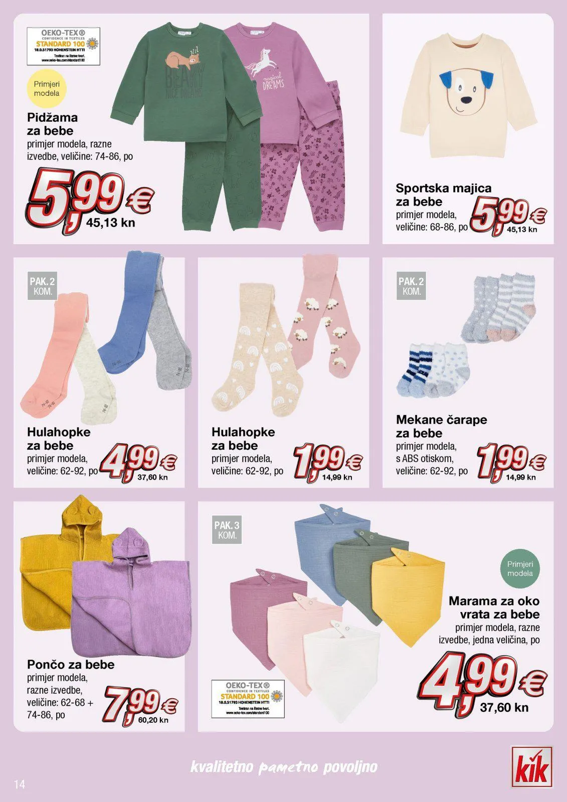 Katalog KiK katalog do 17.09.2023 od 8. rujna do 17. rujna 2023. - Pregled Stranica 14