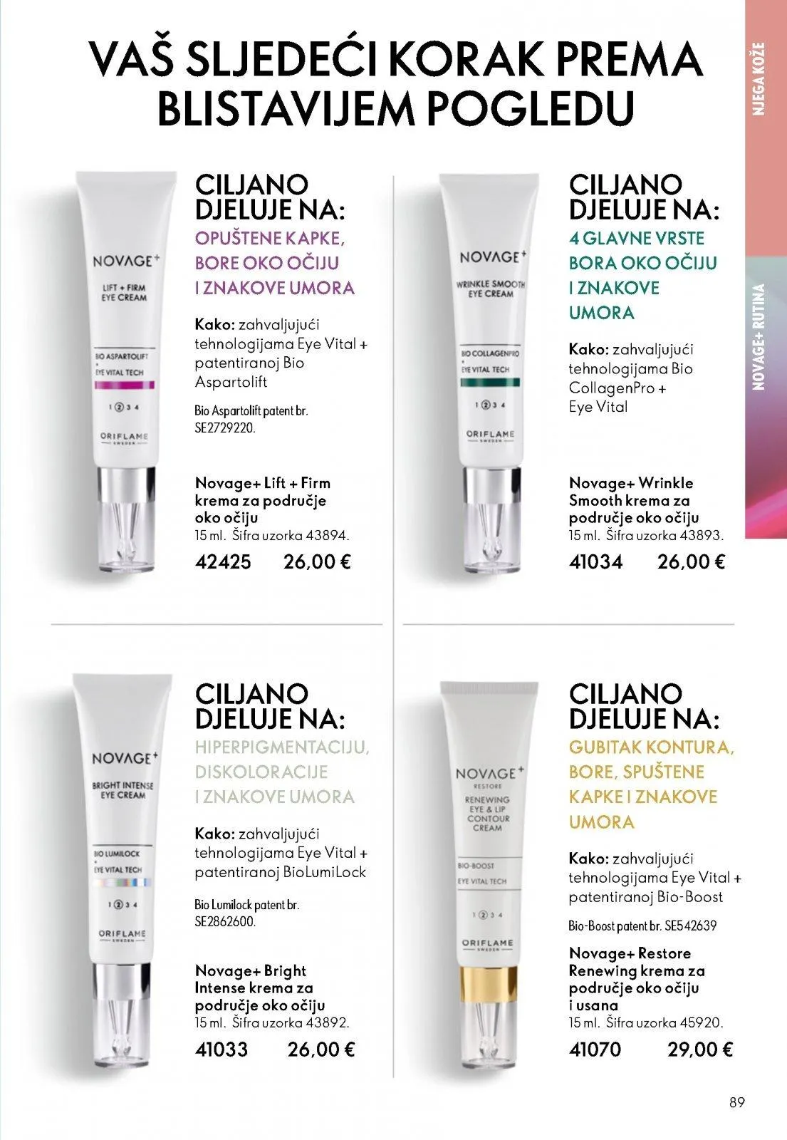 Katalog Oriflame katalog do 27.01.2026 od 6. siječnja do 27. siječnja 2026. - Pregled Stranica 89