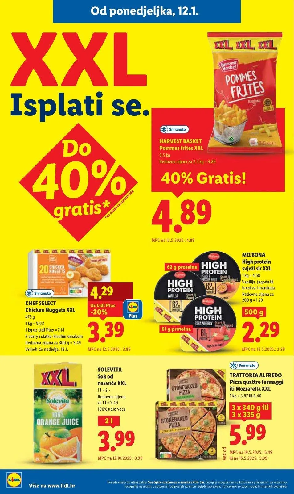 Katalog Lidl katalog do 18.01.2026 od 15. siječnja do 18. siječnja 2026. - Pregled Stranica 12