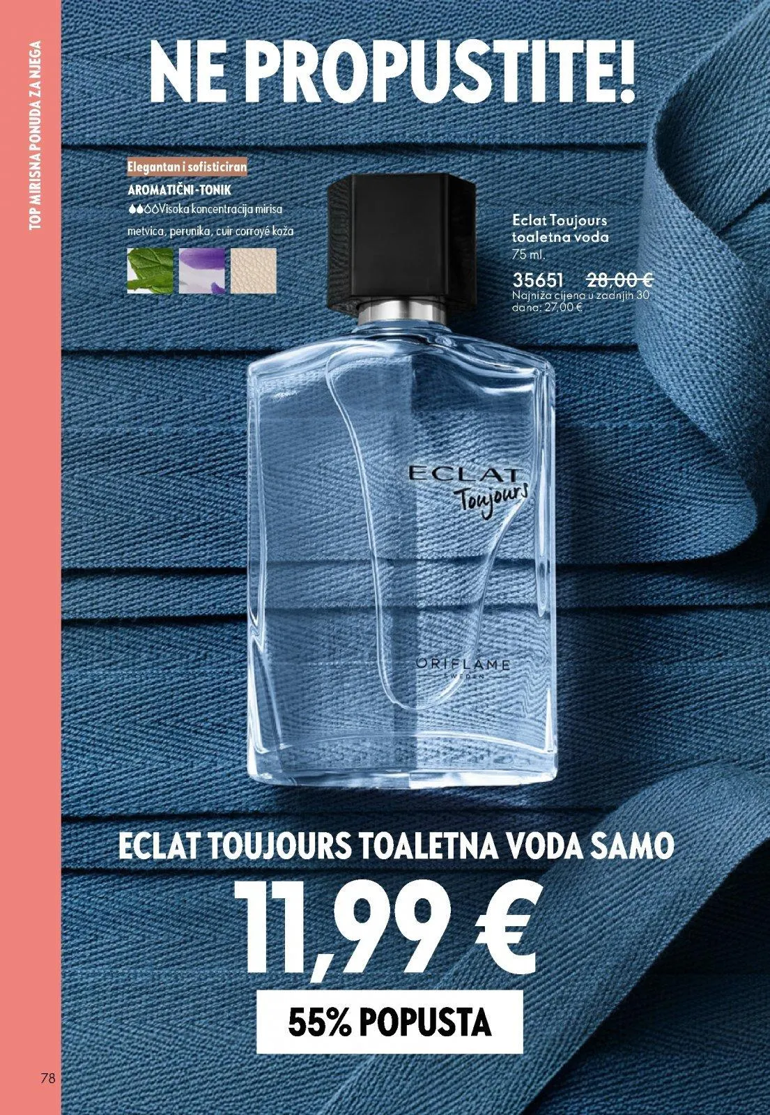 Katalog Oriflame katalog do 21.04.2026 od 2. travnja do 21. travnja 2026. - Pregled Stranica 78