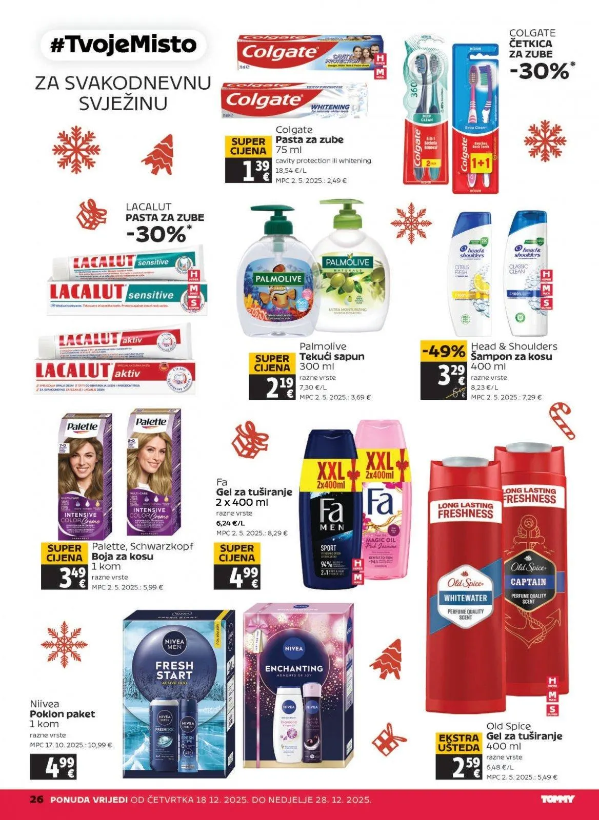 Katalog Tommy katalog do 28.12.2025 od 18. prosinca do 28. prosinca 2025. - Pregled Stranica 26