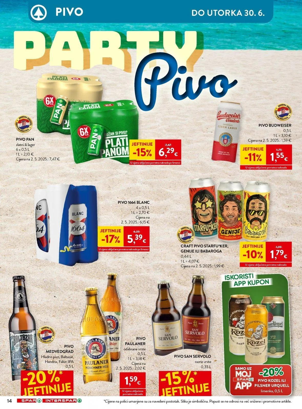 Katalog Spar katalog do 30.06.2026 od 25. lipnja do 30. lipnja 2026. - Pregled Stranica 22