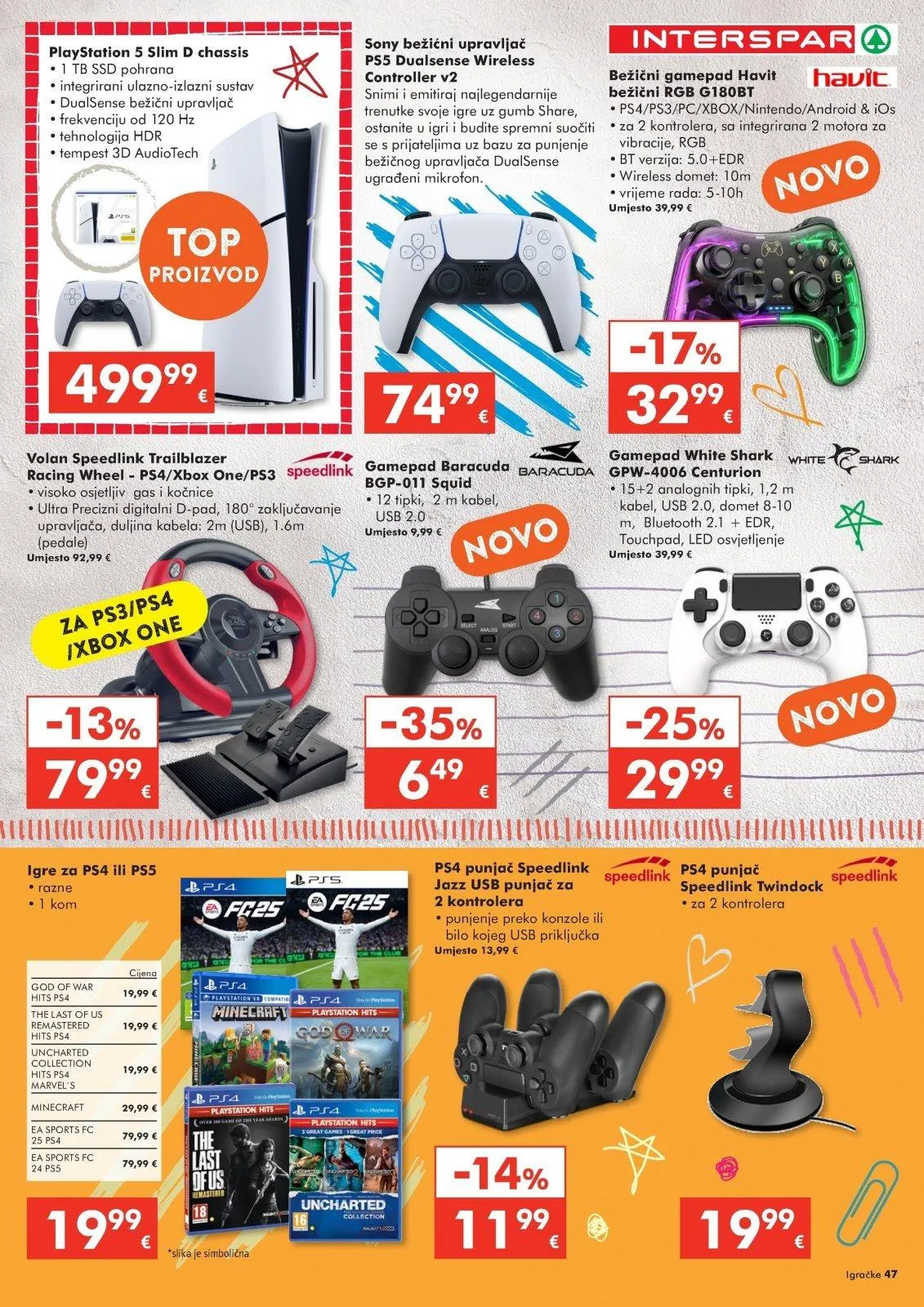 Katalog Interspar katalog do 07.01.2025 od 29. studenoga do 7. siječnja 2025. - Pregled Stranica 47
