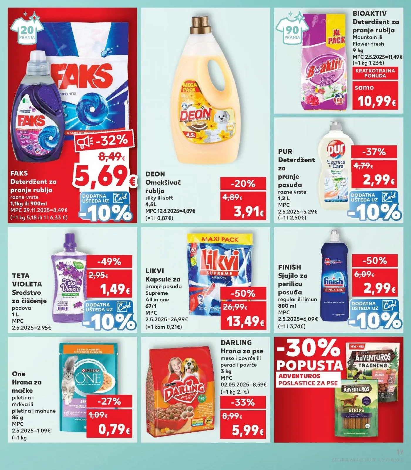 Katalog Kaufland katalog do 06.01.2026 od 6. siječnja do 6. siječnja 2026. - Pregled Stranica 17