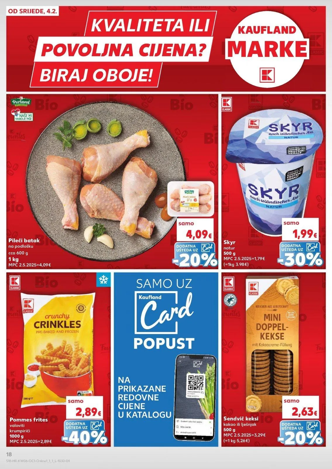 Katalog Kaufland katalog do 10.02.2026 od 4. veljače do 10. veljače 2026. - Pregled Stranica 18
