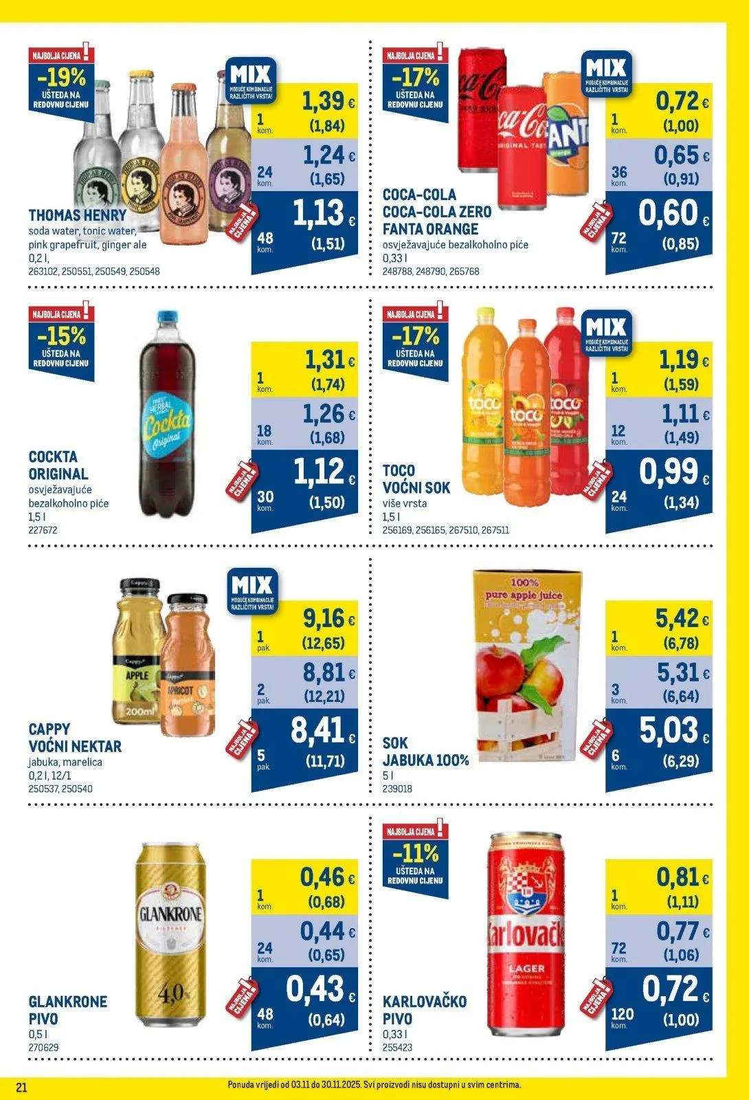 Katalog Metro katalog do 30.11.2025 od 6. studenoga do 30. studenoga 2025. - Pregled Stranica 21