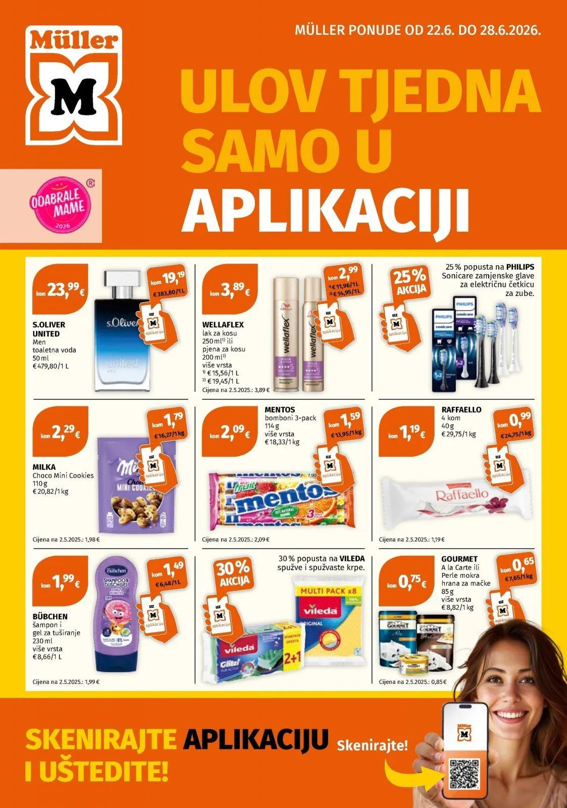 Katalog Müller katalog do 28.06.2026 od 26. lipnja do 28. lipnja 2026. - Pregled Stranica 1