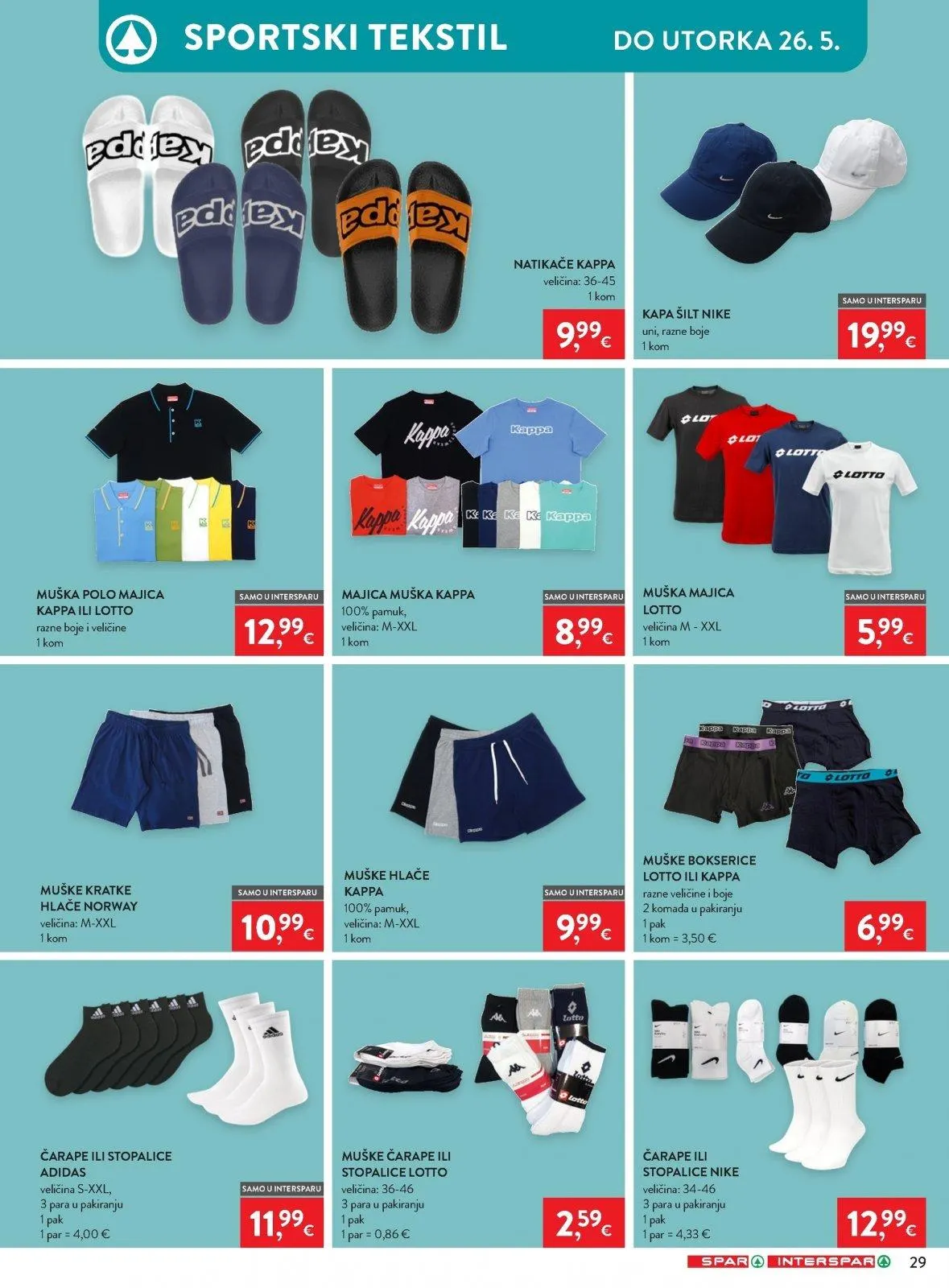 Katalog Interspar katalog do 19.05.2026 od 13. svibnja do 19. svibnja 2026. - Pregled Stranica 34