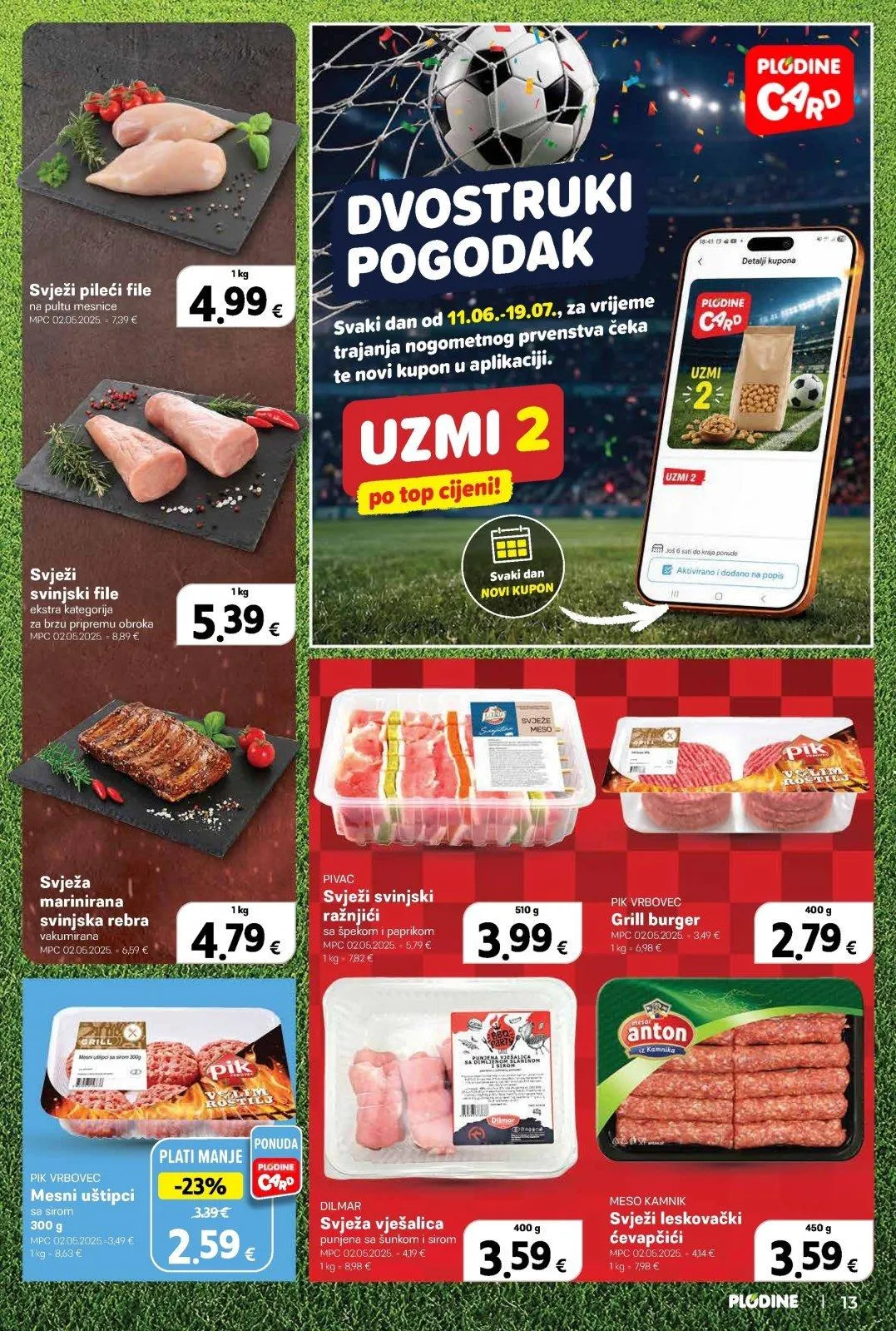 Katalog Plodine katalog do 23.06.2026 od 17. lipnja do 23. lipnja 2026. - Pregled Stranica 13