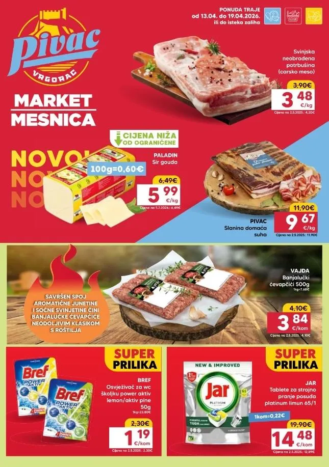 Katalog Pivac katalog do 19.04.2026 od 14. travnja do 19. travnja 2026. - Pregled Stranica 1