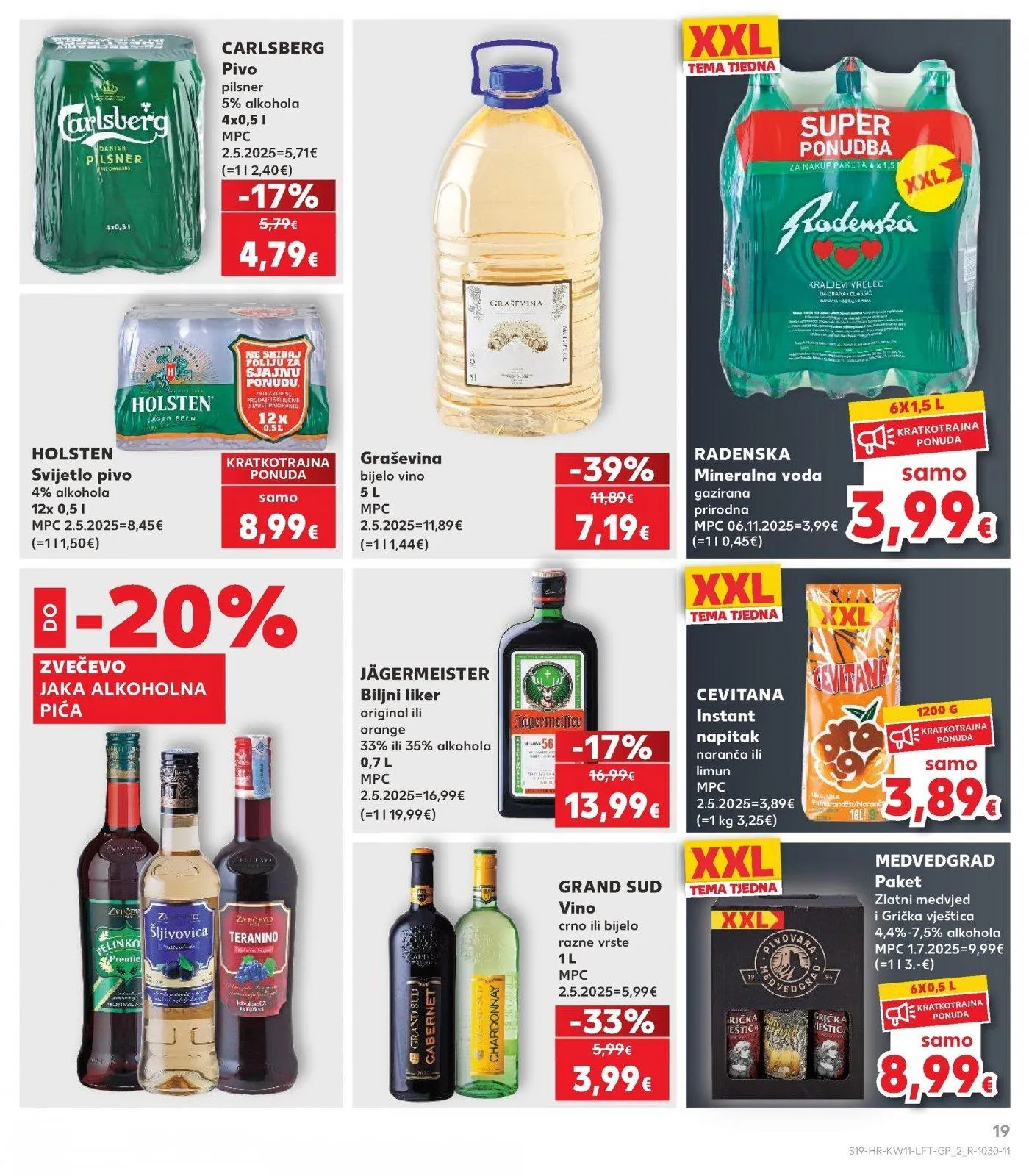 Katalog Kaufland katalog do 17.03.2026 od 11. ožujka do 17. ožujka 2026. - Pregled Stranica 19