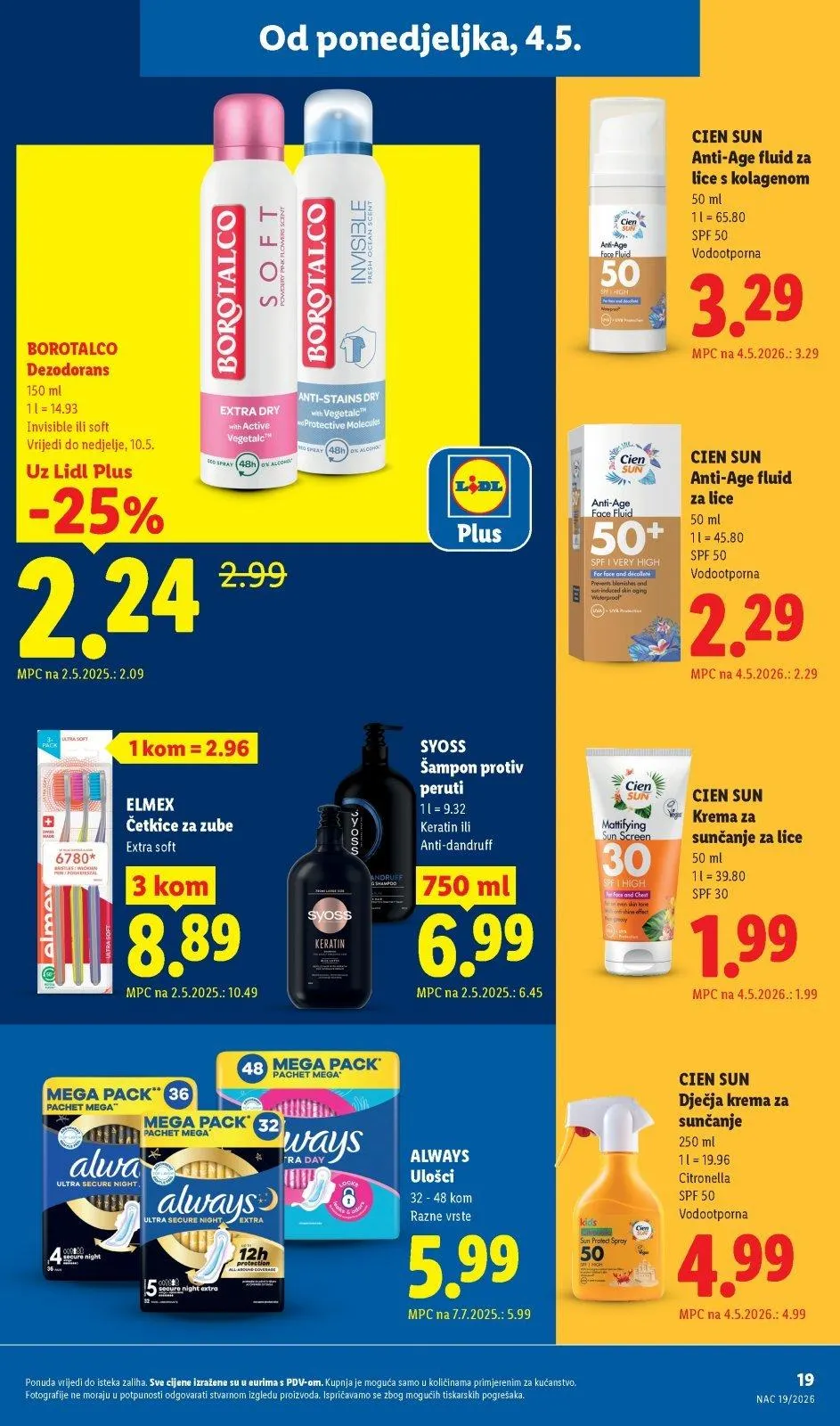 Katalog Lidl katalog do 10.05.2026 od 30. travnja do 10. svibnja 2026. - Pregled Stranica 19