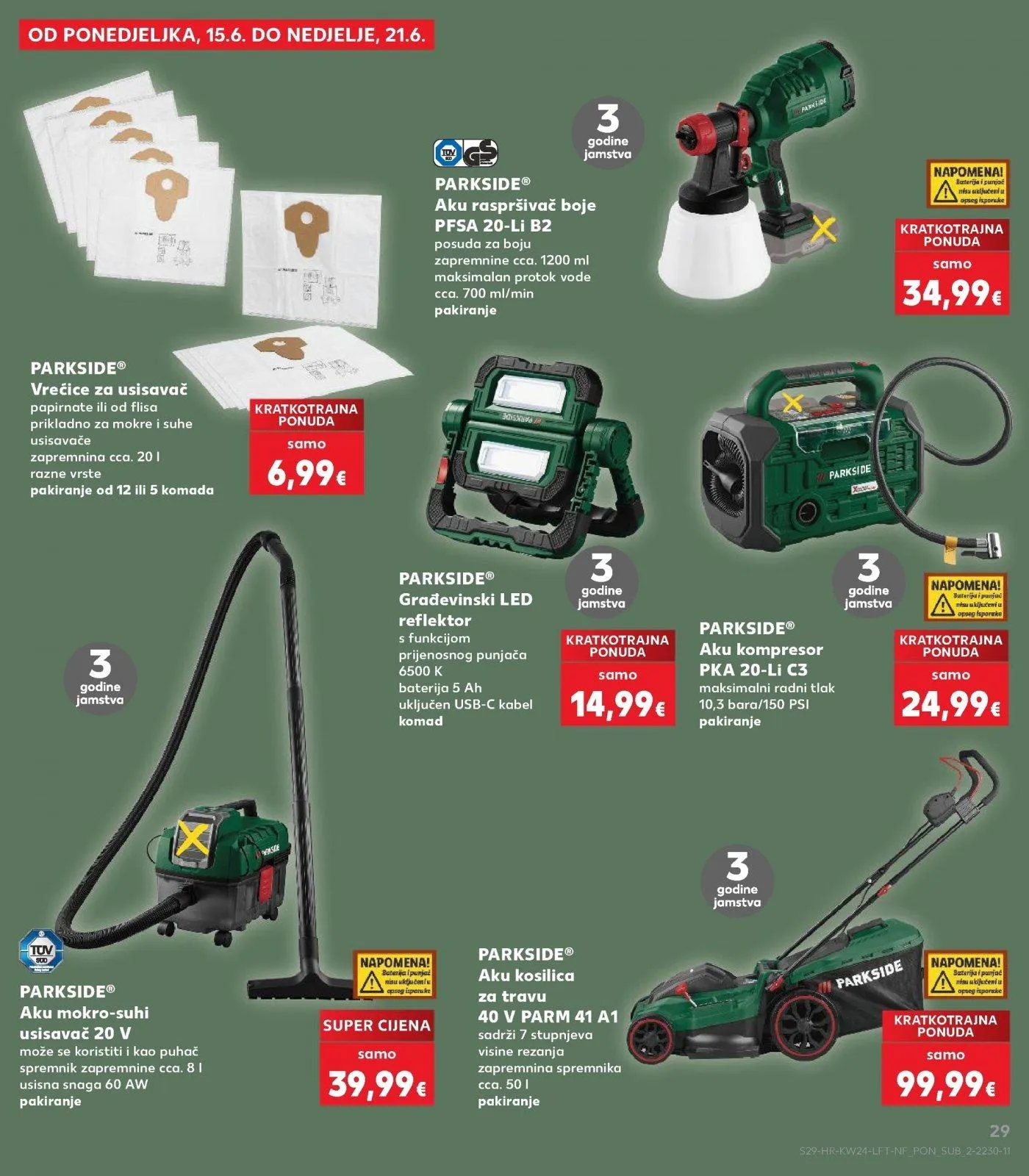 Katalog Kaufland katalog do 16.06.2026 od 10. lipnja do 16. lipnja 2026. - Pregled Stranica 29