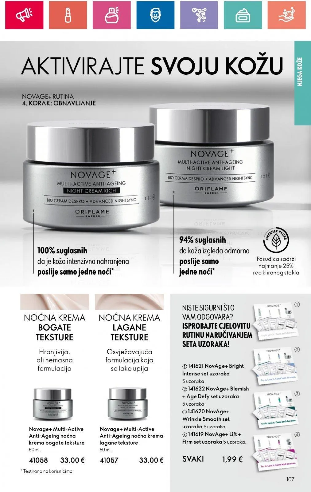 Katalog Oriflame katalog do 11.09.2024 od 29. kolovoza do 11. rujna 2024. - Pregled Stranica 107