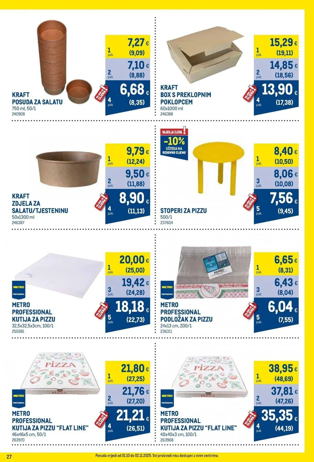 Katalog Metro katalog do 02.11.2025 od 28. listopada do 2. studenoga 2025. - Pregled Stranica 27