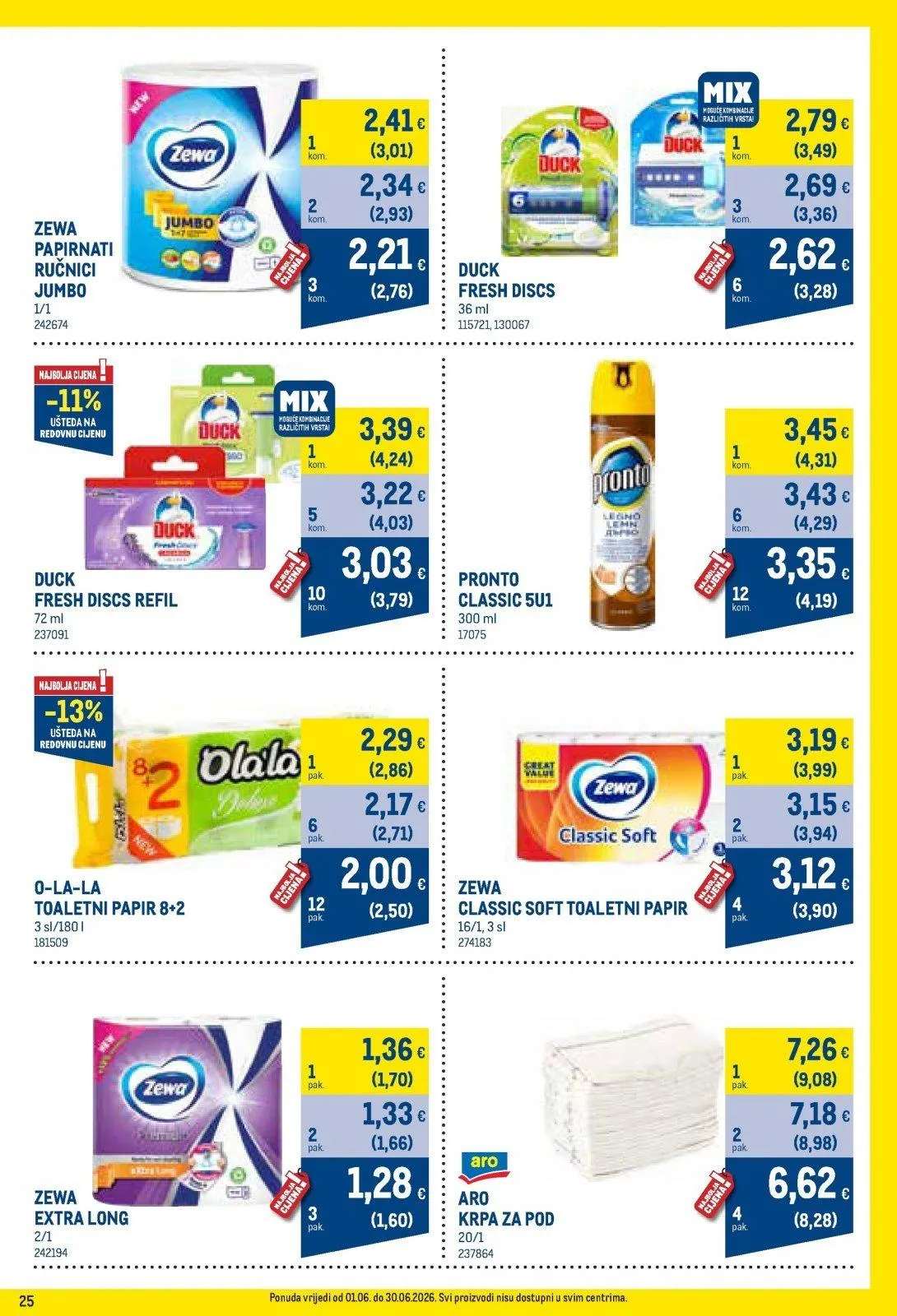Katalog Metro katalog do 01.07.2026 od 9. lipnja do 1. srpnja 2026. - Pregled Stranica 25
