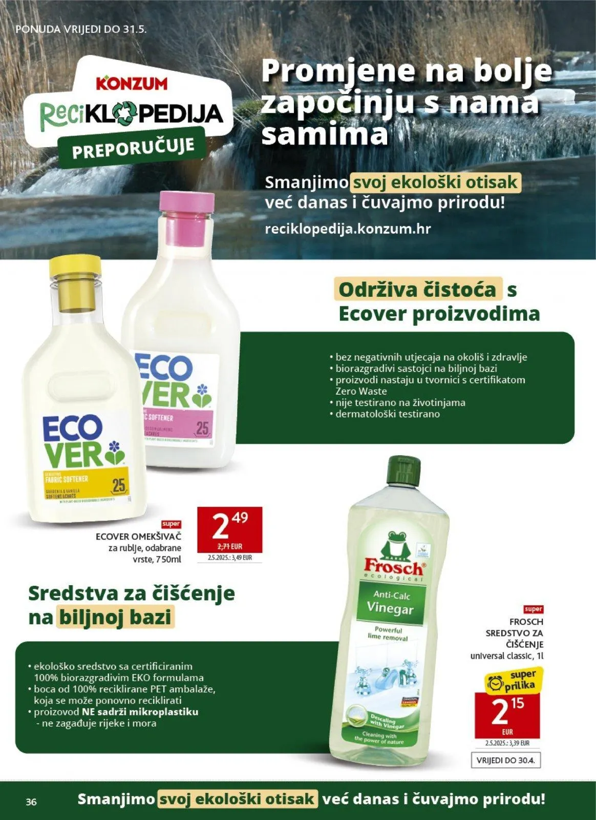 Katalog Konzum katalog do 05.05.2026 od 29. travnja do 5. svibnja 2026. - Pregled Stranica 36