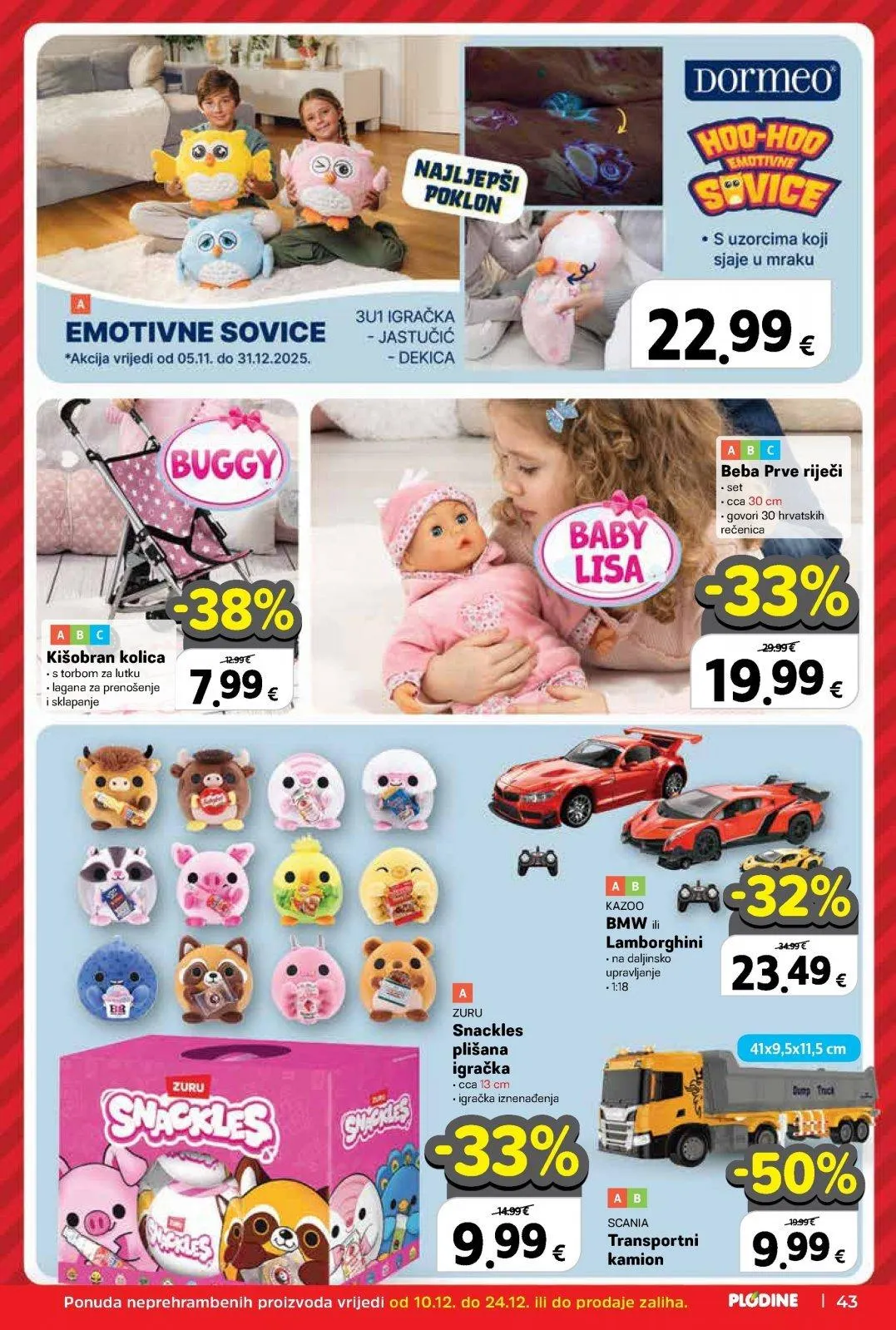 Katalog Plodine katalog do 16.12.2025 od 10. prosinca do 16. prosinca 2025. - Pregled Stranica 43