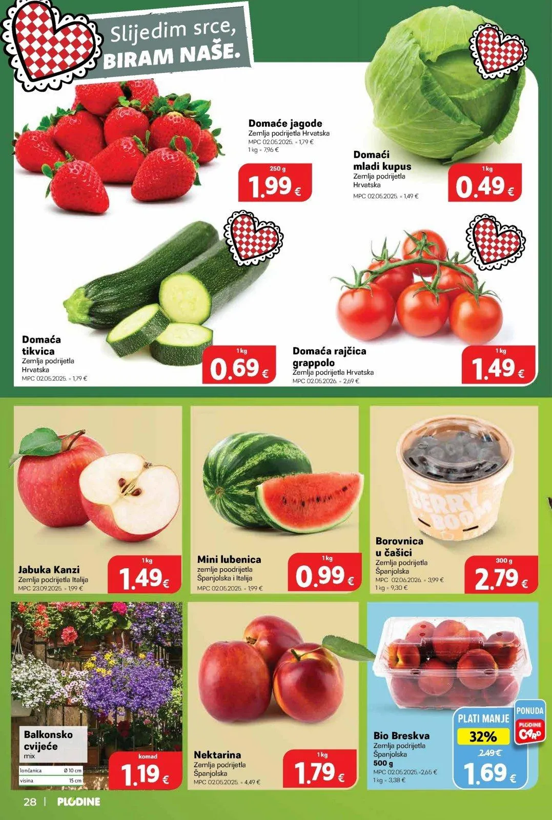 Katalog Plodine katalog do 23.06.2026 od 17. lipnja do 23. lipnja 2026. - Pregled Stranica 28