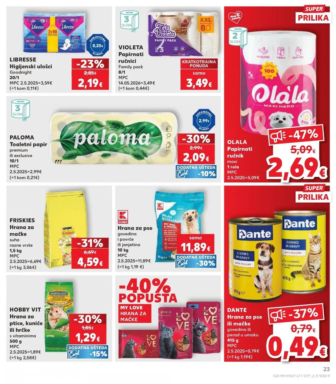 Katalog Kaufland katalog do 07.07.2026 od 1. srpnja do 7. srpnja 2026. - Pregled Stranica 23