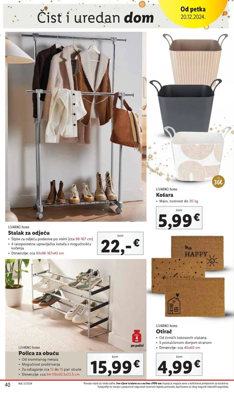 Katalog Lidl katalog do 24.12.2024 od 20. prosinca do 24. prosinca 2024. - Pregled Stranica 40
