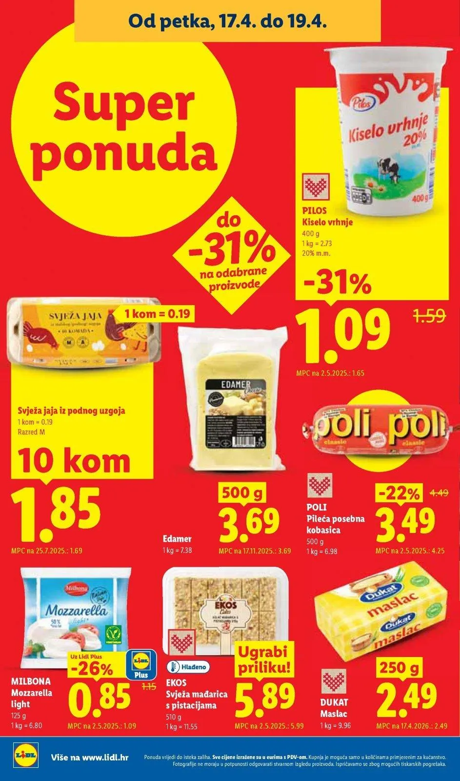 Katalog Lidl katalog do 19.04.2026 od 9. travnja do 19. travnja 2026. - Pregled Stranica 70