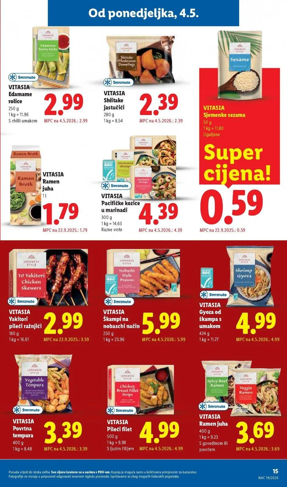 Katalog Lidl katalog do 10.05.2026 od 30. travnja do 10. svibnja 2026. - Pregled Stranica 15