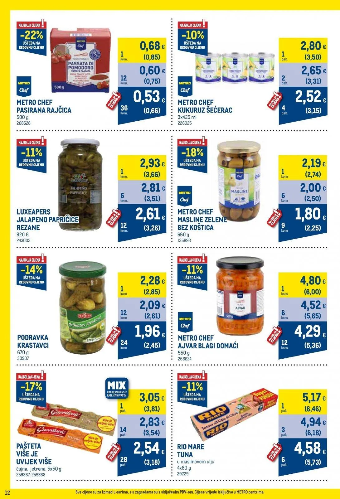 Katalog Metro katalog do 03.05.2026 od 2. travnja do 3. svibnja 2026. - Pregled Stranica 12