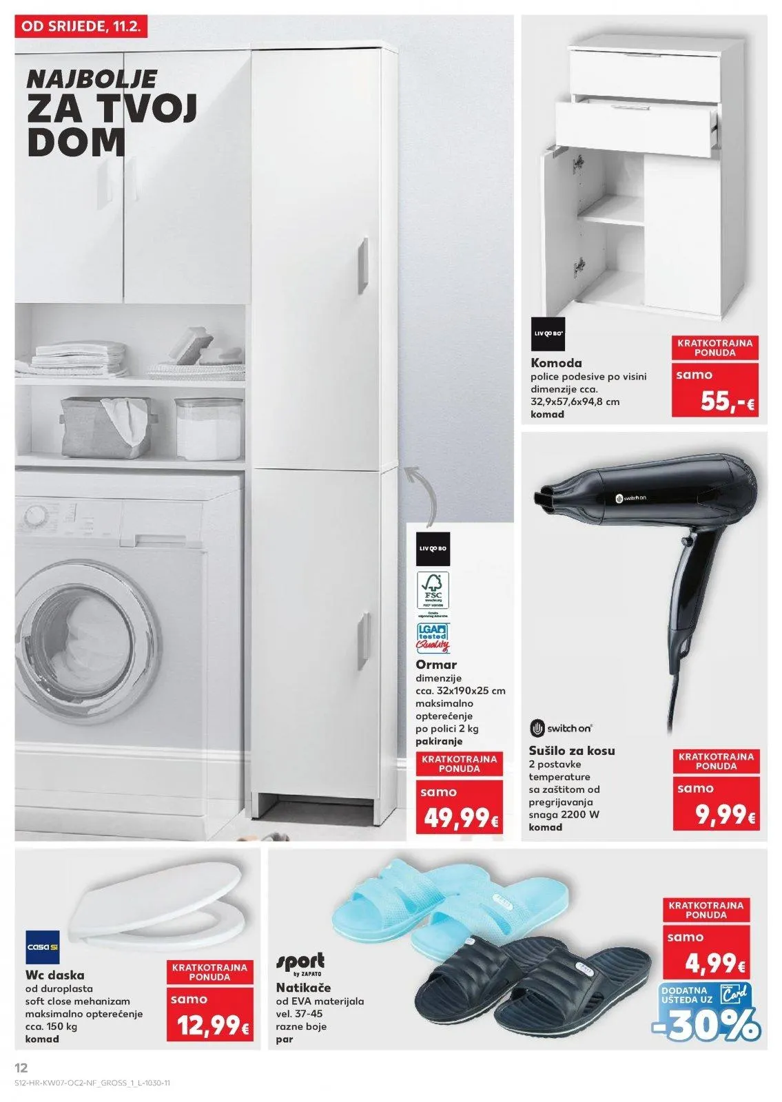 Katalog Kaufland katalog do 17.02.2026 od 11. veljače do 17. veljače 2026. - Pregled Stranica 12