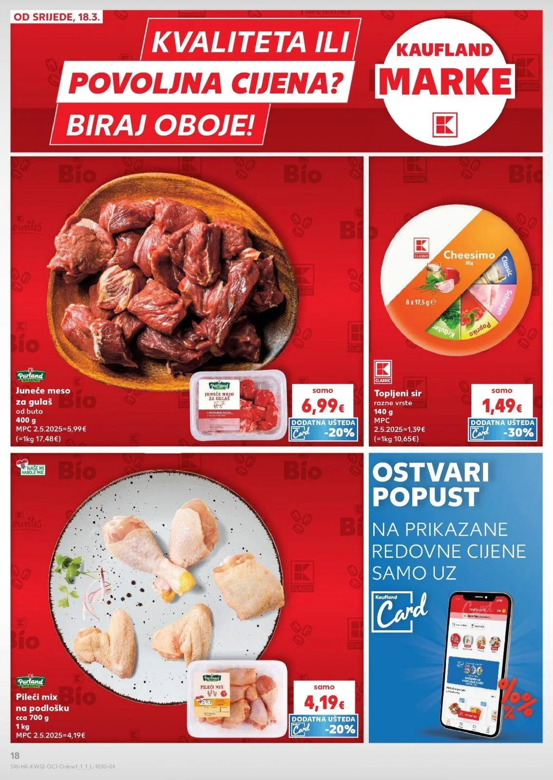 Katalog Kaufland katalog do 24.03.2026 od 18. ožujka do 24. ožujka 2026. - Pregled Stranica 18