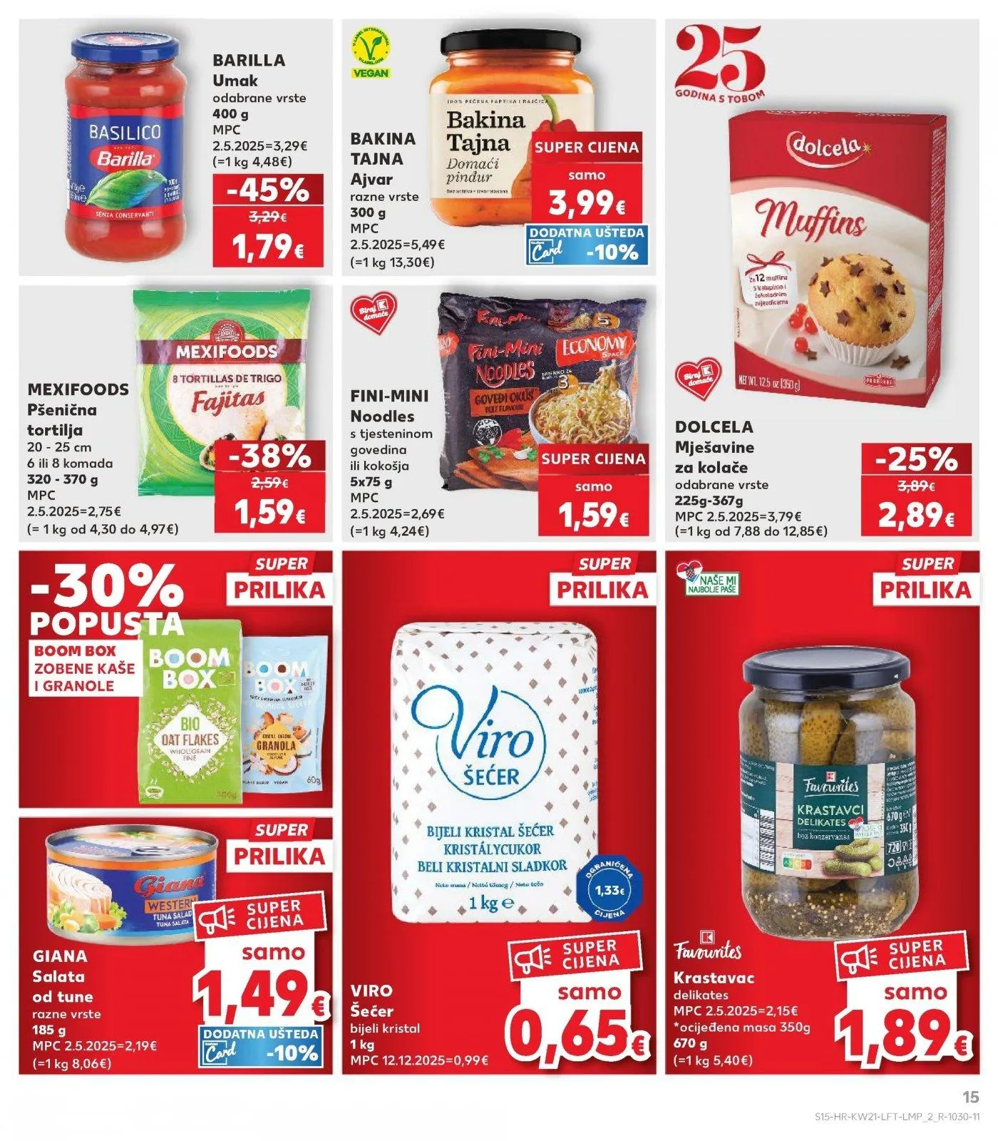 Katalog Kaufland katalog do 26.05.2026 od 20. svibnja do 26. svibnja 2026. - Pregled Stranica 15