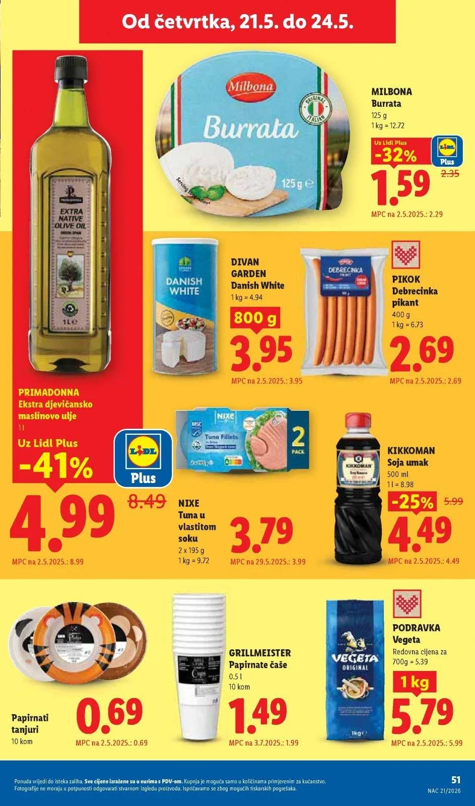 Katalog Lidl katalog do 24.05.2026 od 14. svibnja do 24. svibnja 2026. - Pregled Stranica 51