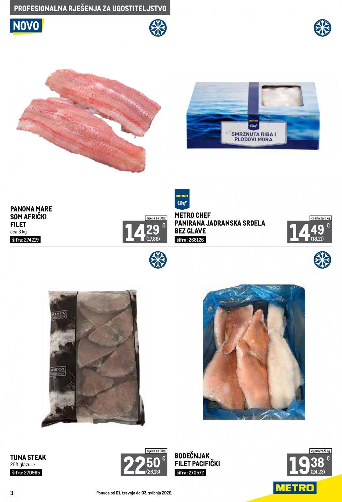 Katalog Metro katalog do 03.05.2026 od 2. travnja do 3. svibnja 2026. - Pregled Stranica 3