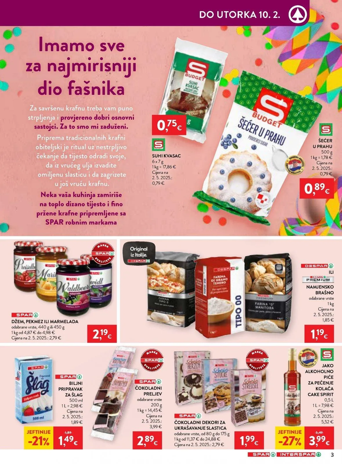 Katalog Interspar katalog do 10.02.2026 od 5. veljače do 10. veljače 2026. - Pregled Stranica 3