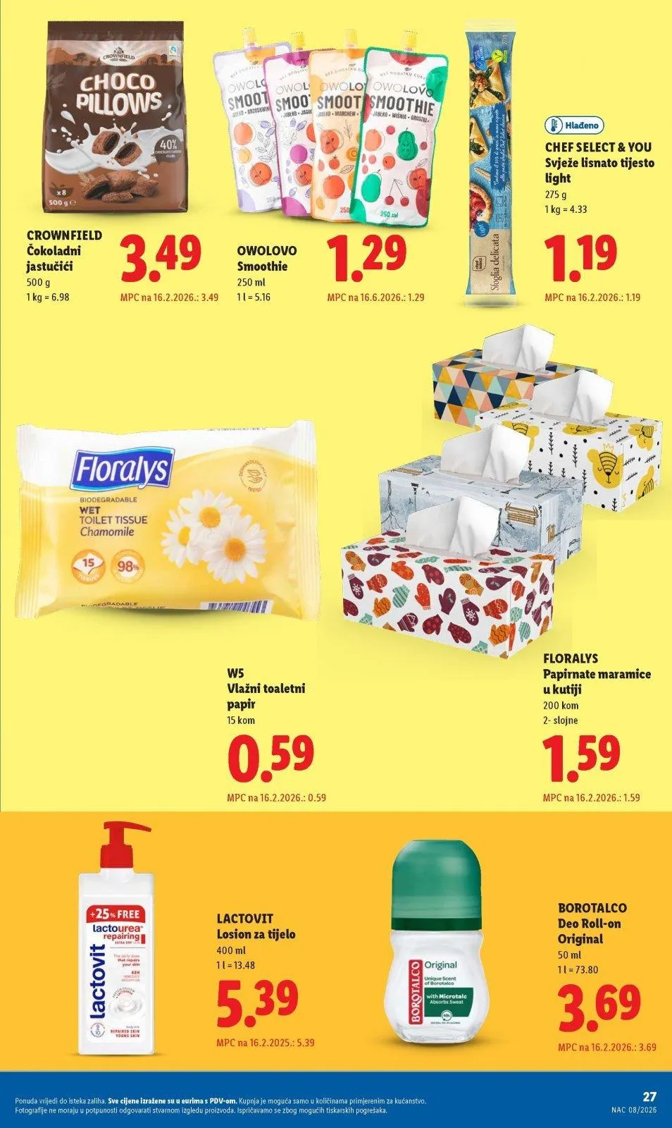 Katalog Lidl katalog do 21.02.2026 od 12. veljače do 21. veljače 2026. - Pregled Stranica 27