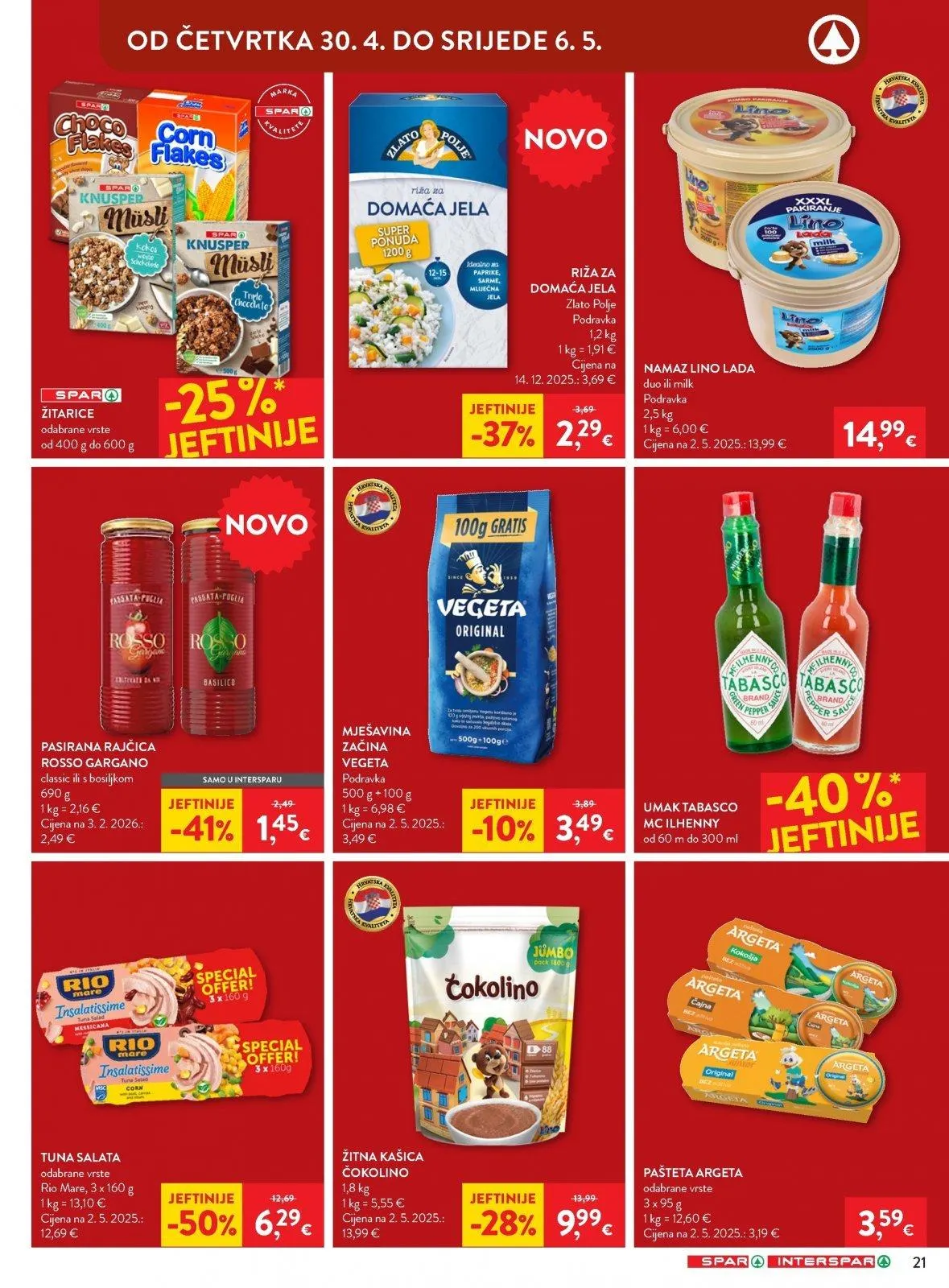 Katalog Interspar katalog do 05.05.2026 od 29. travnja do 5. svibnja 2026. - Pregled Stranica 24