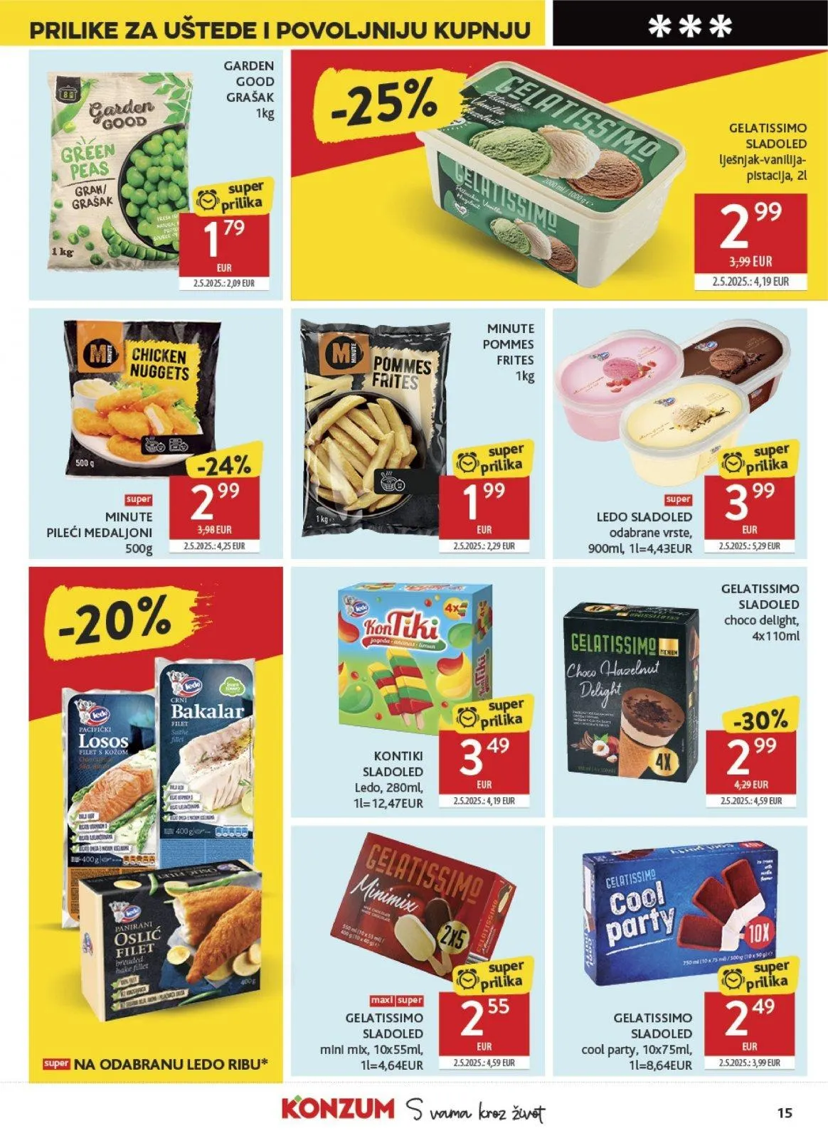 Katalog Konzum katalog do 12.05.2026 od 7. svibnja do 12. svibnja 2026. - Pregled Stranica 15