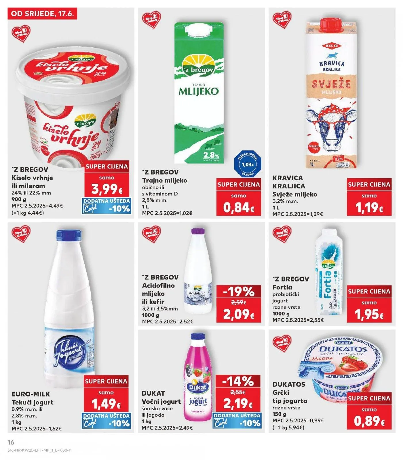 Katalog Kaufland katalog do 23.06.2026 od 17. lipnja do 23. lipnja 2026. - Pregled Stranica 16