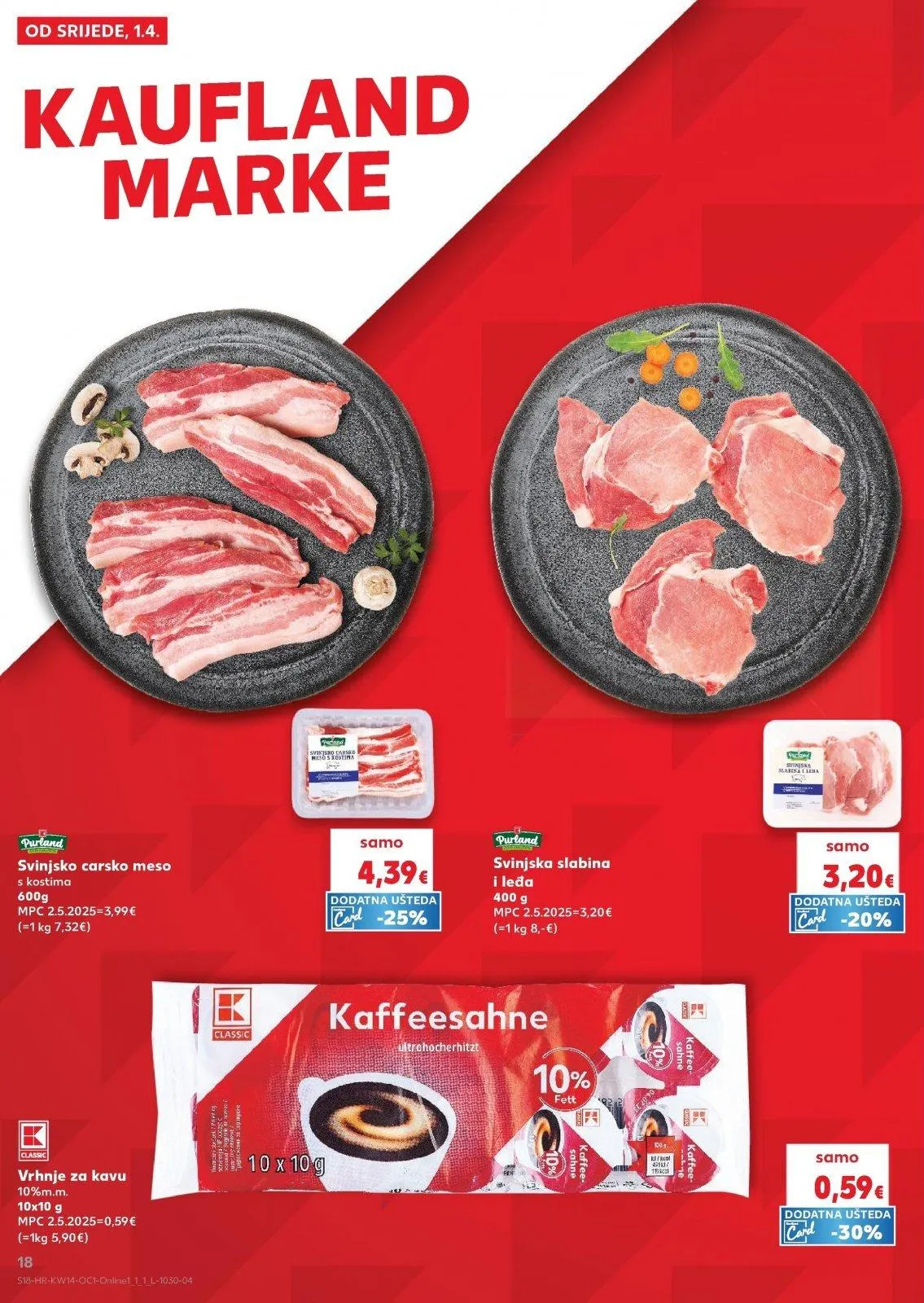 Katalog Kaufland katalog do 07.04.2026 od 1. travnja do 7. travnja 2026. - Pregled Stranica 18