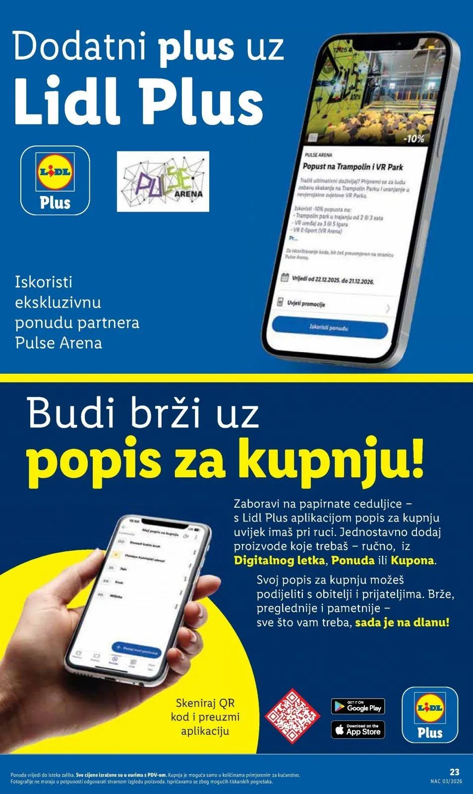 Katalog Lidl katalog do 18.01.2026 od 15. siječnja do 18. siječnja 2026. - Pregled Stranica 23