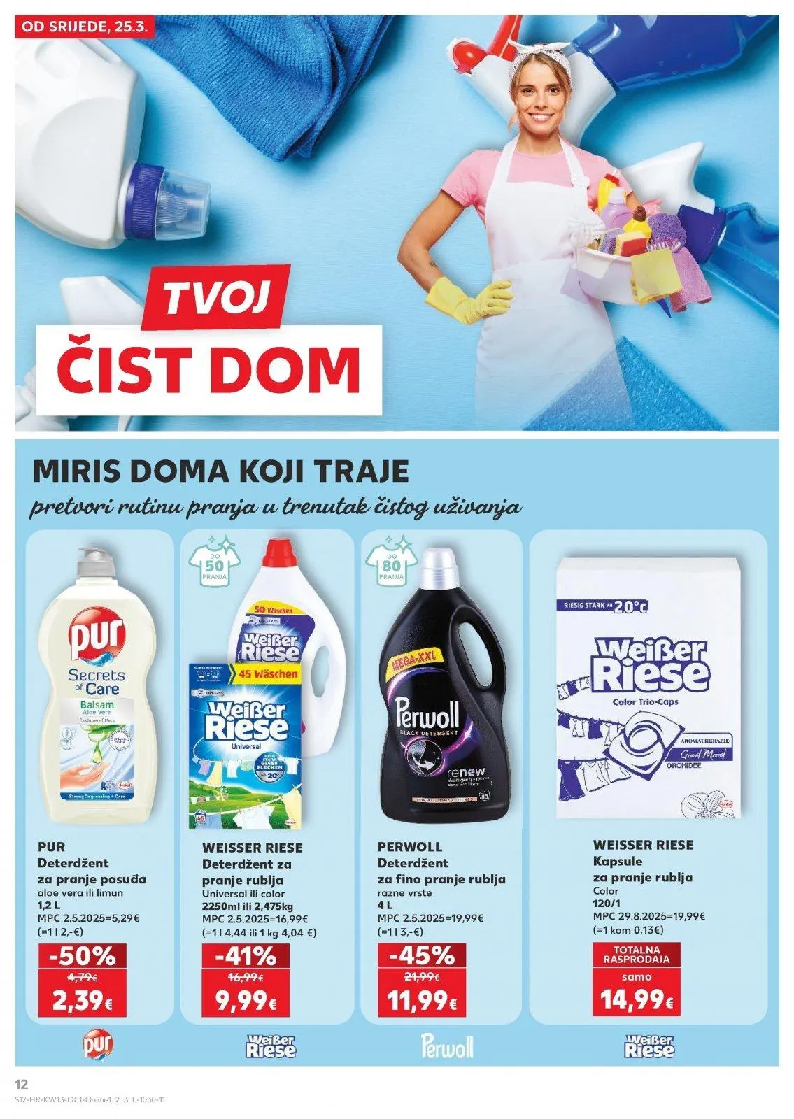 Katalog Kaufland katalog do 31.03.2026 od 25. ožujka do 31. ožujka 2026. - Pregled Stranica 12
